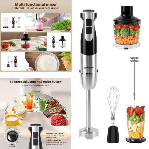Hand blender 1000w - blender,